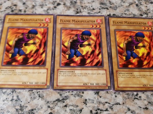 3 flame - yu-gi-oh!, ×