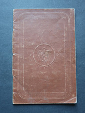 Reisepass Deutsches Reich HAMBURG 1919 ins Besetzte Köln Rheinlandbesetzung