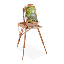 Kofferstaffelei Künstlerstaffelei Mal-Easel Tragbare Staffelei 5,3 kg Holz