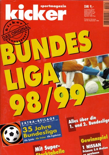 Kicker bundesliga sonderheft - kicker,