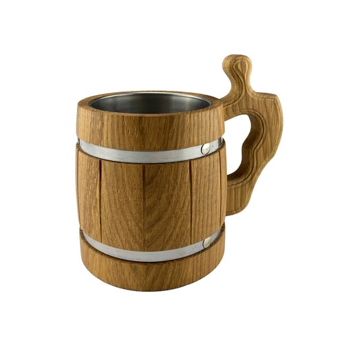 Waldmeister bierkrug eiche 5 - bierkrug,