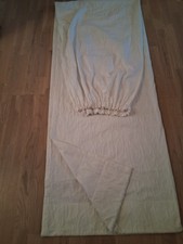 Gebrauchte Gardinen fertig genäht hochwertige Qualität uni beige/creme 8 Schals