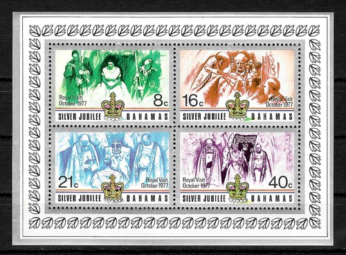 Bahamas 1977 silver jubilee - 1977:,