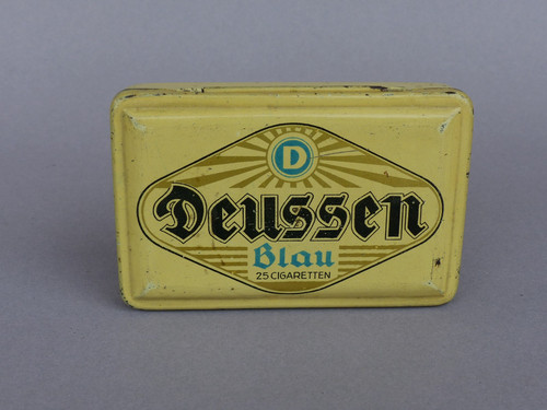 Alte blechdose cigaretten - blechdose,