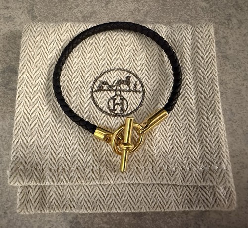Hermes glenan armband - hermes, schwarz