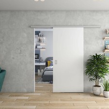 Rahmenlose Holzschiebetür in