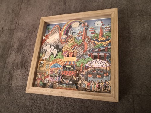 Charles fazzino the amusement - charles, "the