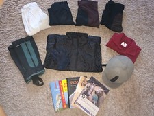Reithose Reitkappe Pferdebücher Paket Gr. XS, S