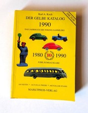 Der Gelbe Katalog 1990, Wiking-Sammler, Karl A. Koch, Modellautos