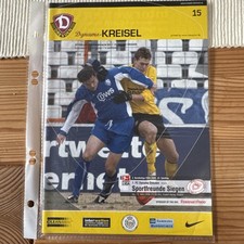 Programmheft: Dynamo Dresden - Sportfreunde Siegen 12.3.2006