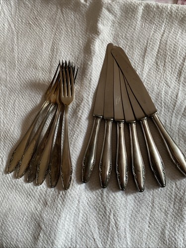Gowe silber gabeln und 6 - 6,