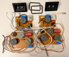 2 Stück / 4 Teile Canton Ergo 100 Frequenzweiche 3-Wege incl. Terminals - TOP!