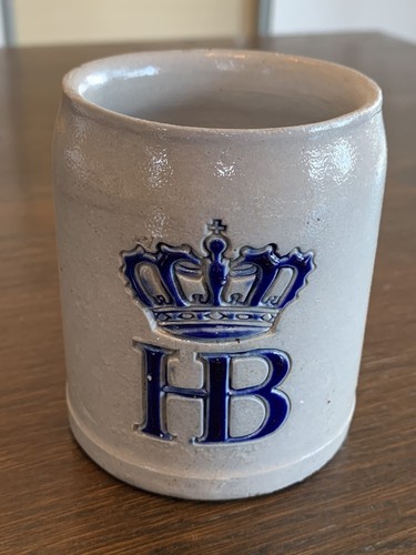 Bierkrug alt l - l, hofbräu