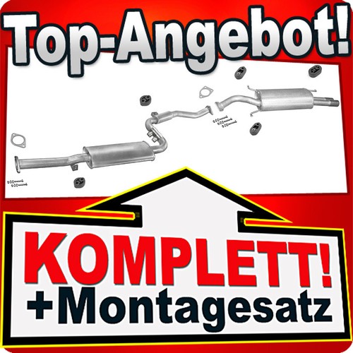 Auspuff für mitsubishi - für,
