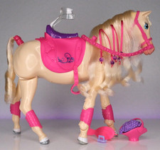 Mattel Barbie Pferd Champion Tawny Laufpferd Springpferd + Funktion + Zubehör