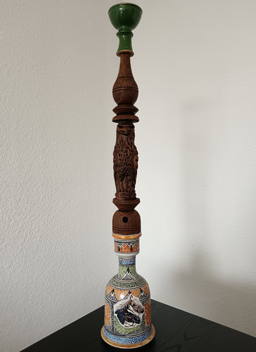Orientalische wasserpfeife aus - orientalische,