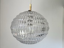 ERCO Pendellampe Aloys F. Gangkofner Hängelampe Deckenlampe Kunststoff 70s
