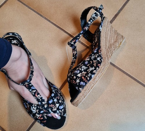 Keilabsatz sandalen 39 - keilabsatz,