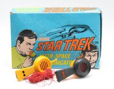 Inter Space Communicator Star Trek Vintage Spielzeug Set Lone Star 1974 mit OVP