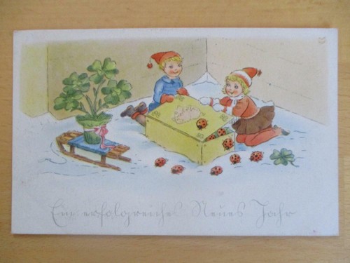 Ddr künstler neujahr - (38), ak