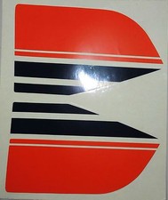 Tankaufkleber Abzugsatz li. u re.Blau Weiß Rot Puch Daytona Imola Cobra 80 Fahrw