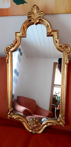 Barock verzierter wandspiegel - barock,