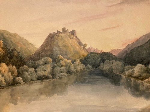Sehr schöne aquarellmalerei - sehr,
