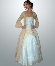 Kostüm Kleid Barock Edelfrau Freifrau Lady Elbe B-Ware Gr. 38/40  M