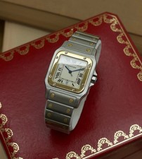 Cartier Santos Galbee Herren 29mm  Stahl/Gold Box  Ref. 187901