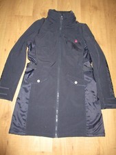 schöne Damen Softshelljacke Outdoor Jacke Kurzmantel dunkelblau Gr. M 38 SOCCX