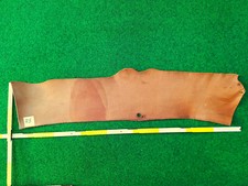 Lederrest braun versch