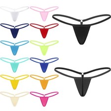 DE Damen G-String Micro Höschen Mini Slip Low Rise Unterwäsche Dessous Unterhose