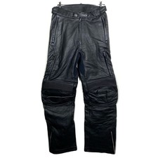 Lederhose schwarz motorrad - lederhose,
