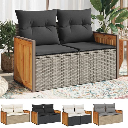 Sitzer sofa mit kissen poly - 2-sitzer-sofa,