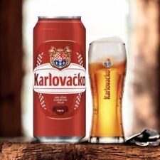 24 Dosen Karlovacko Bier aus
