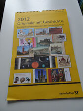 Briefmarkenkalender 2012-