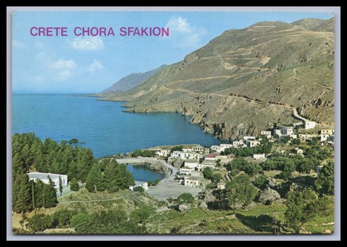 Ansichtskarte kreta chora - kreta, /