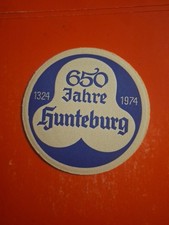 Bierdeckel 1974 - Hunteburg -