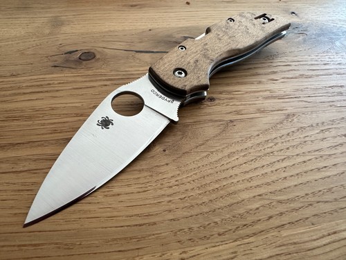 Spyderco chaparral birdseye - chaparral,