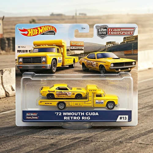 Hot wheels team - team, transport