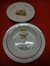 Kinderteller DDR   Suppenteller+ flach   Kahla  Teddy Motiv