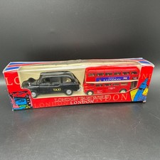 Welly London Bus & Taxi Set