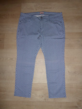 TRIANGLE by S.OLIVER Stretch Hose Slim Gemustert Gr.48 L28 **NEU** EB20