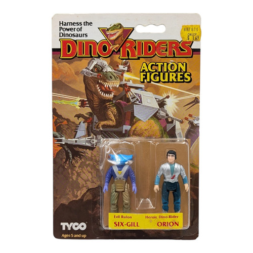 Dino riders moc six grill - dino,