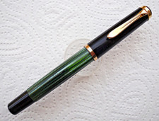 Pelikan 400 Grün-Gestreift |