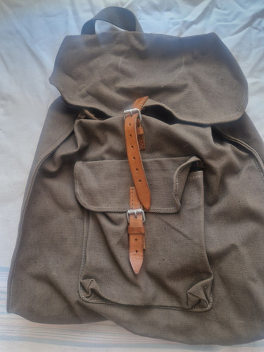 Alter militär rucksack mit - militär-rucksack,