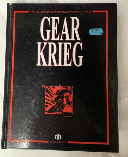 Gear krieg player hand - gear, book