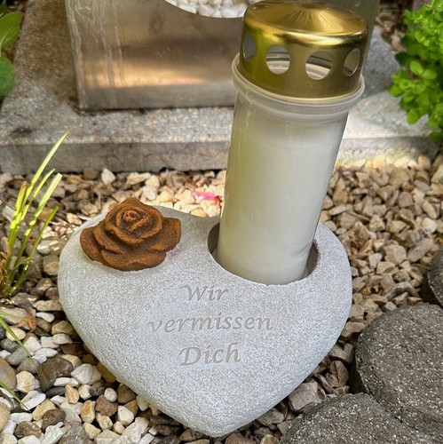 Grabherz rose rost farbe - rose, wir