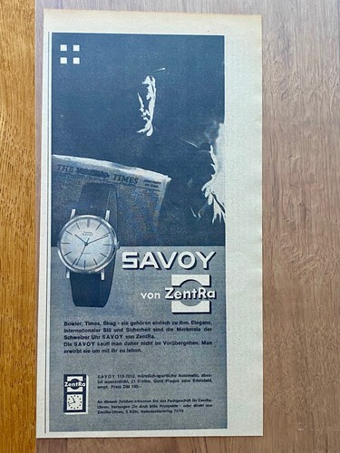 Zentra savoy original 1966 - savoy,