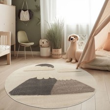 Moderner Kinderzimmerteppich